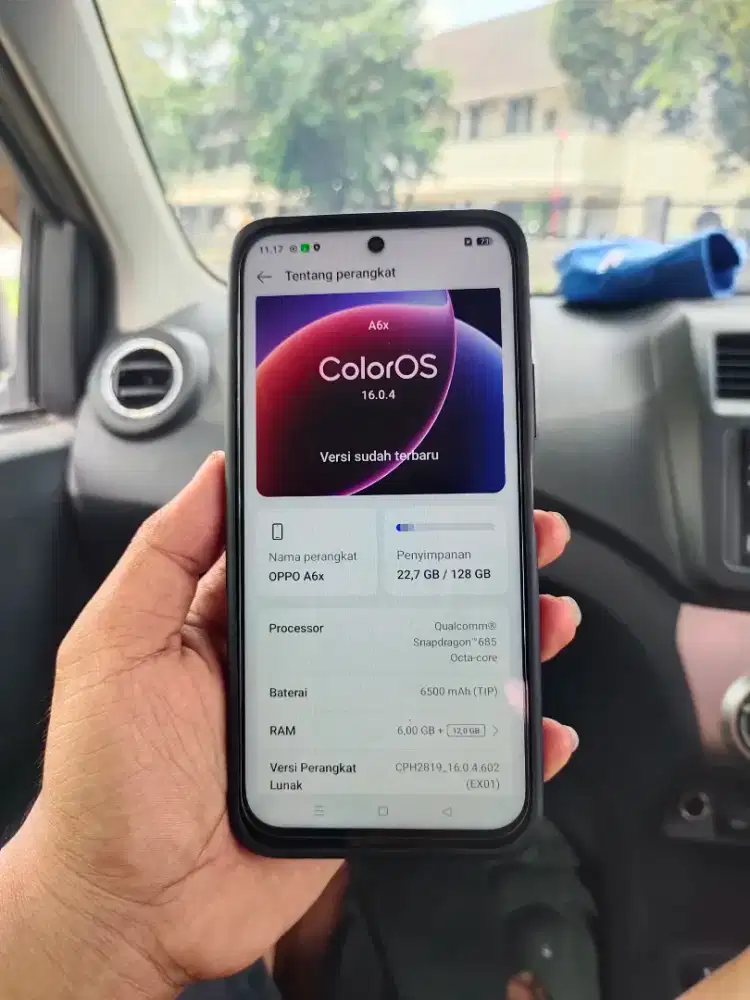 Oppo A6x 6+12/128GB mulus