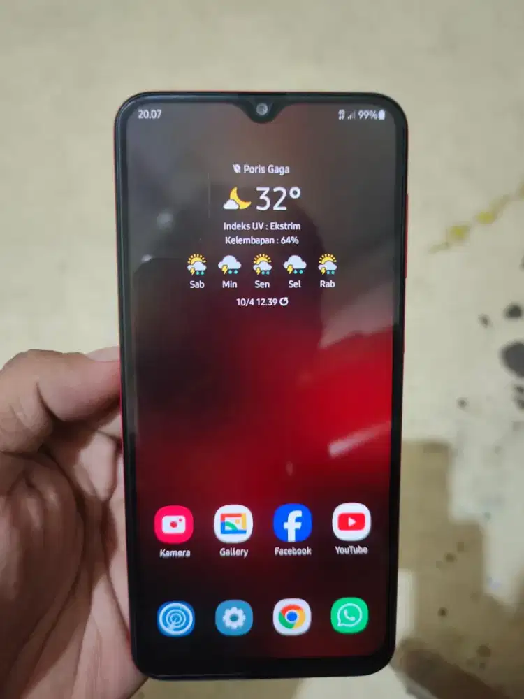 Samsung A20 fullset super mulus