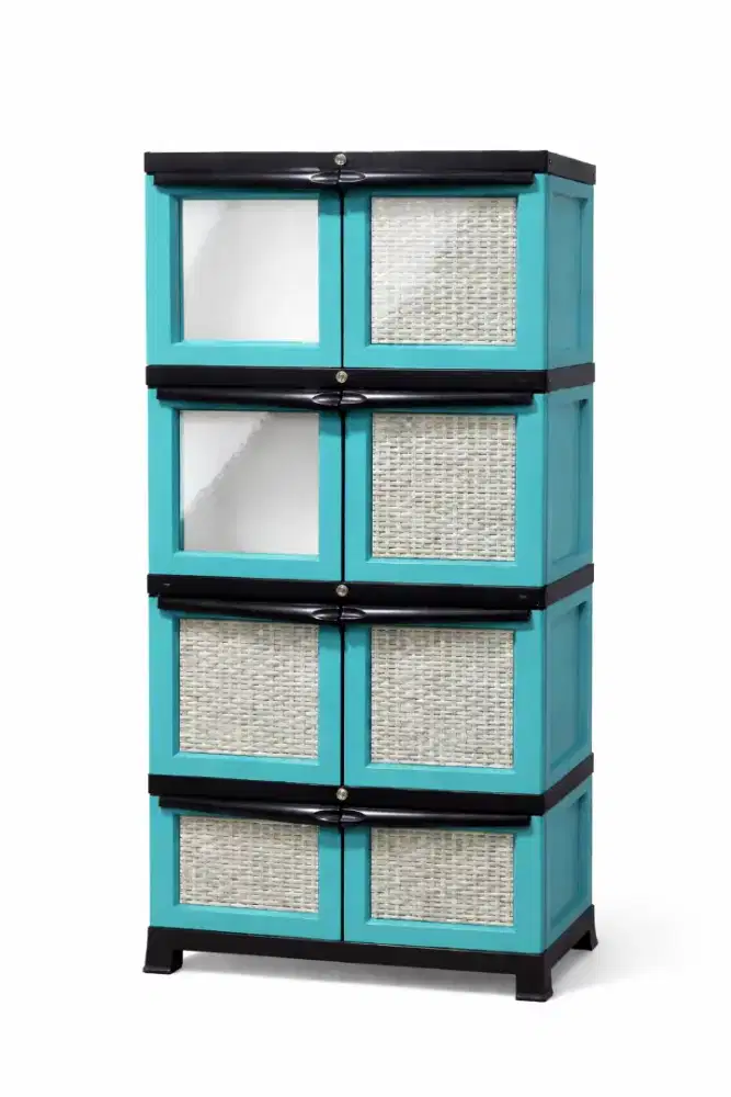 Lemari Plastik Hijau