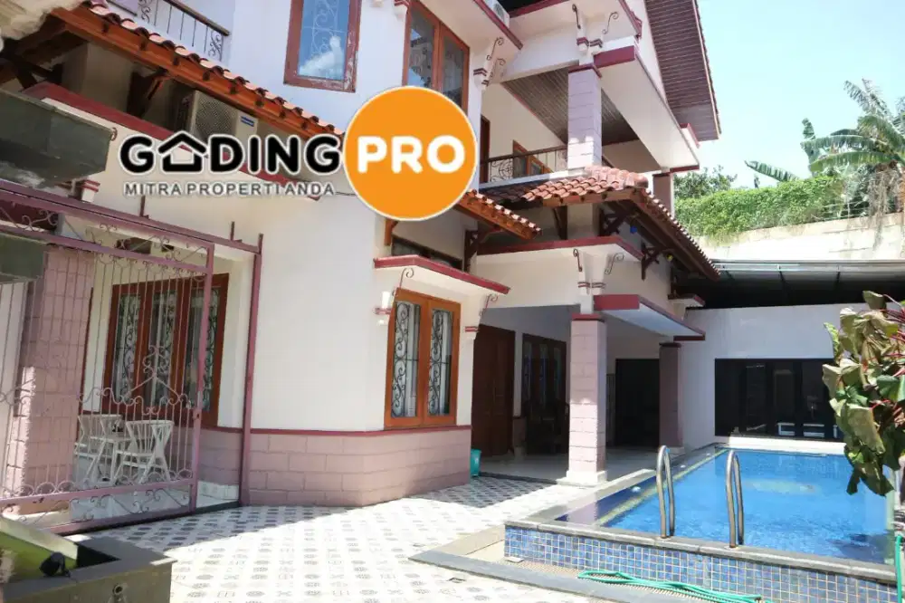 Jual cepat rumah mewah lengkapi private pool. Pesona khayangan Depok