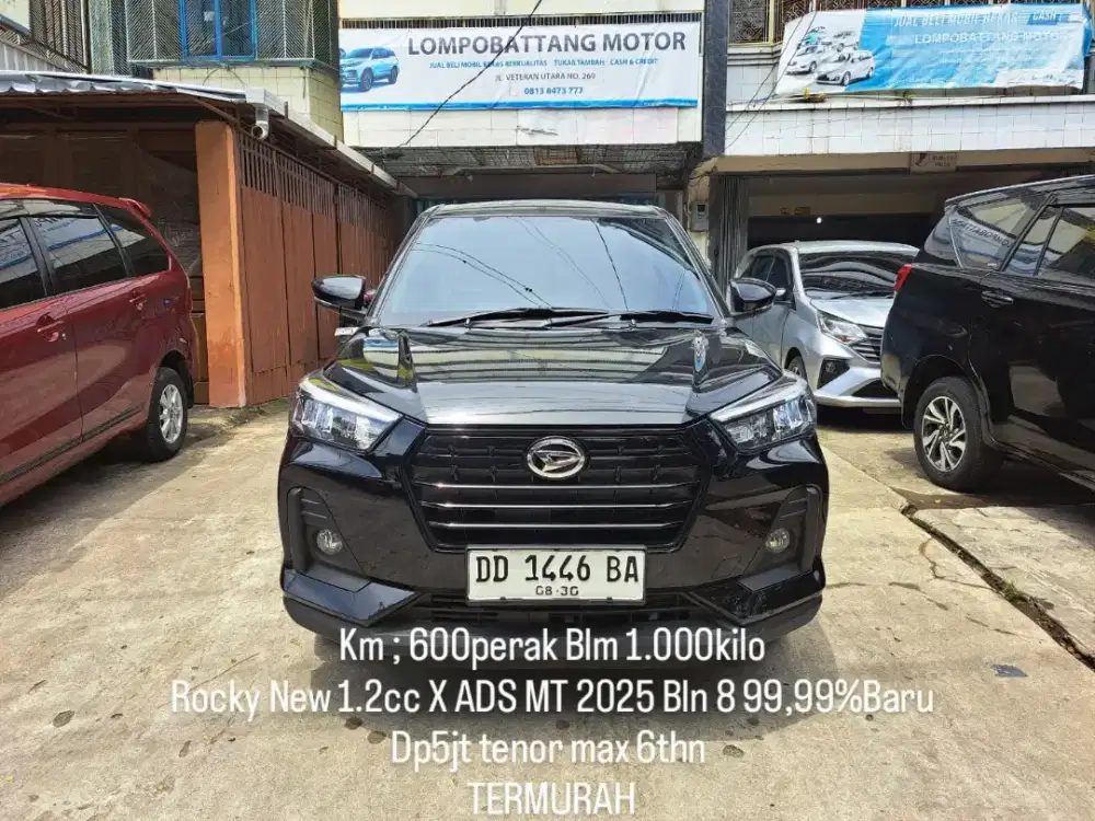 Rocky New 1.2cc X ADS MT 2025 / 2026 km;600perak 99,99%Baru Dtoko