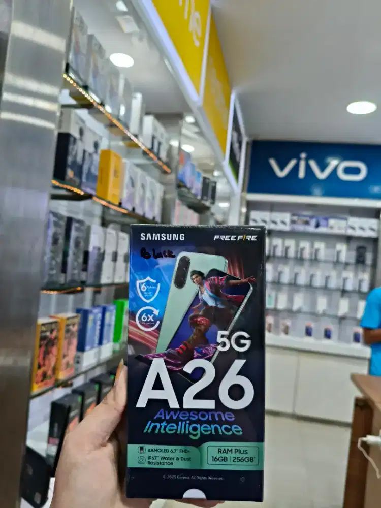 Samsung A26 5g 8/256 gb ( SEGEL ) BARU  garansi Resmi