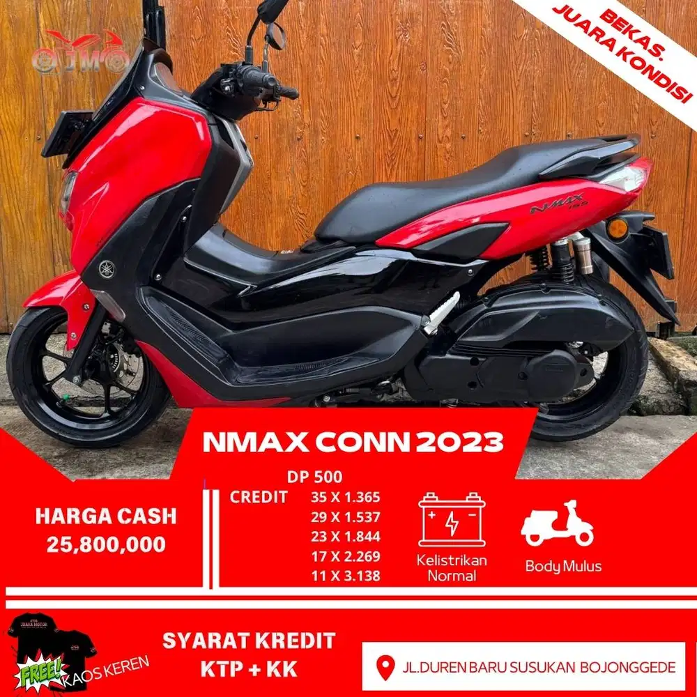 NMAX CONN 2023 SURAT LENGKAP BISA TUKAR TAMBAH CASH,CREDIT,SPAYLATER