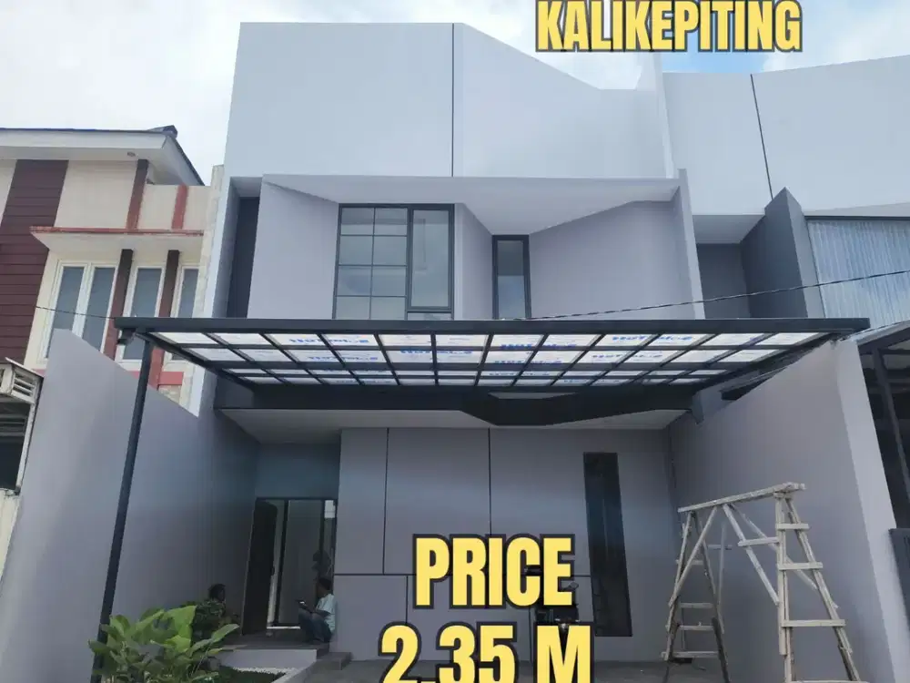 ‼️LEBAR 8, TENGAH KOTA‼️RUMAH BARU GRESS MEWAH KALIKEPITING GUBENG. DEKAT RS DR SOETOMO, UNAIR, ITS, DHARMAHUSADA, KERTAJAYA, GALAXY MALL, MULYOSARI,