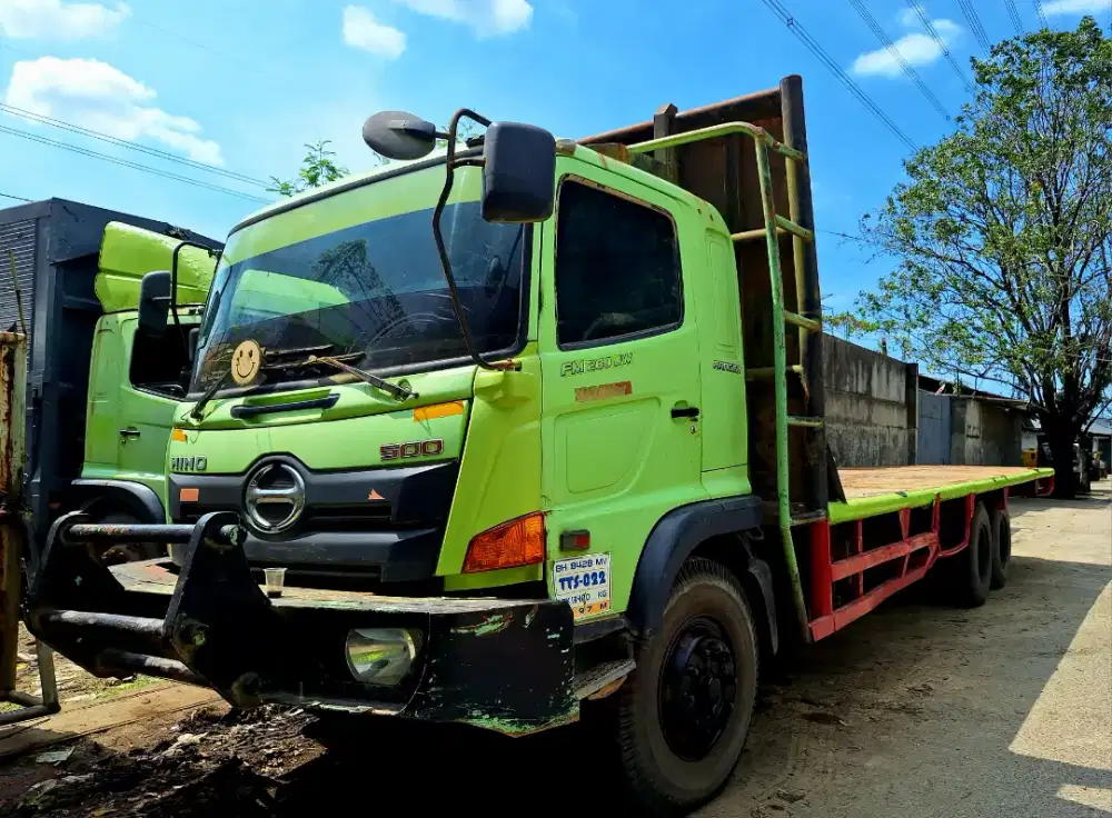 Hino Lohan 500 FM 260 JW Tronton bak Besi 9.5mtr Ors Turbo Bio Solar