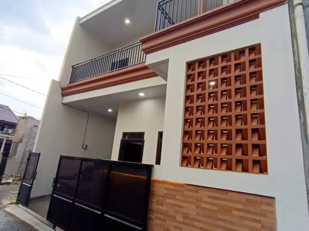 AC53 Rumah Baru Modern Siap Huni Murah Pondok Kelapa Jakarta Timur