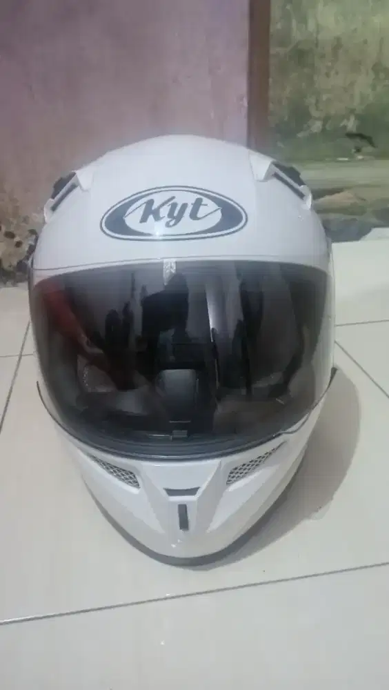 KYT k2 rider solid white