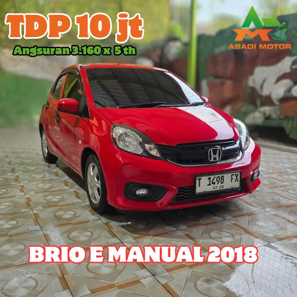 HONDA BRIO E MANUAL 2018