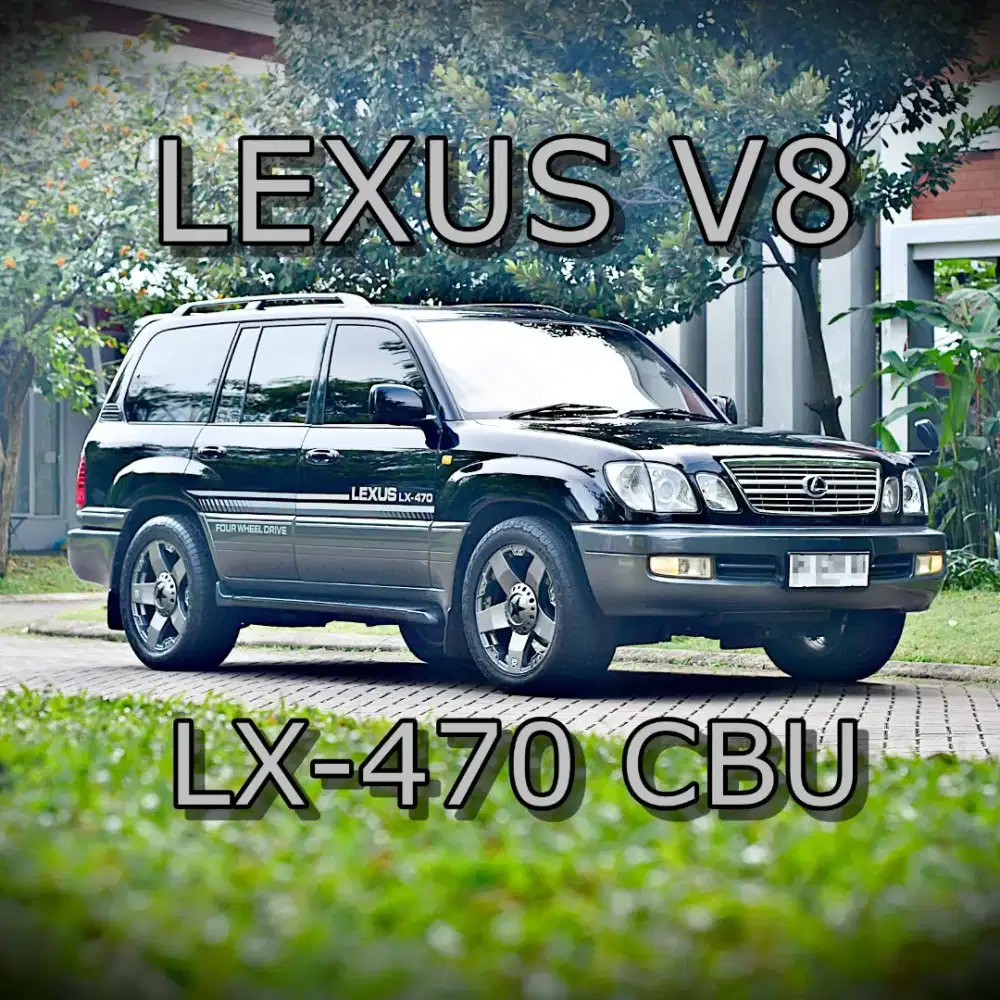 LX-470 Double Tank FullOption V8 4.7 AWD Lexus Land Cruiser VX100 4x4