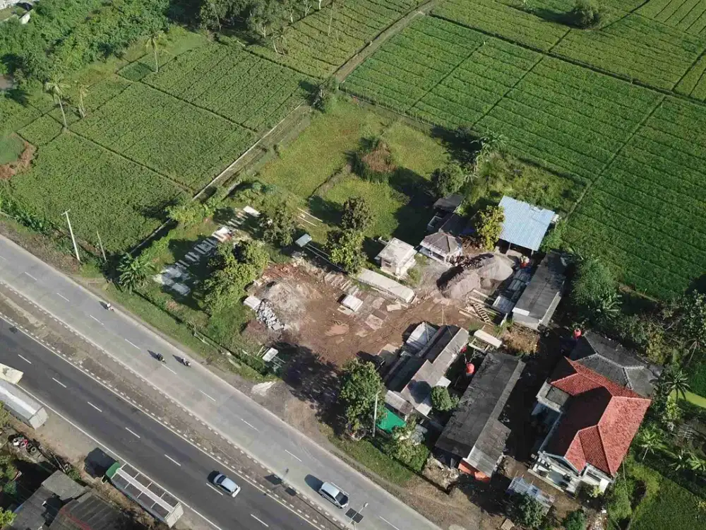 Jual Cepat Tanah Darat Pinggir Jalan Pantura  Dekat Pelabuhan Patimban