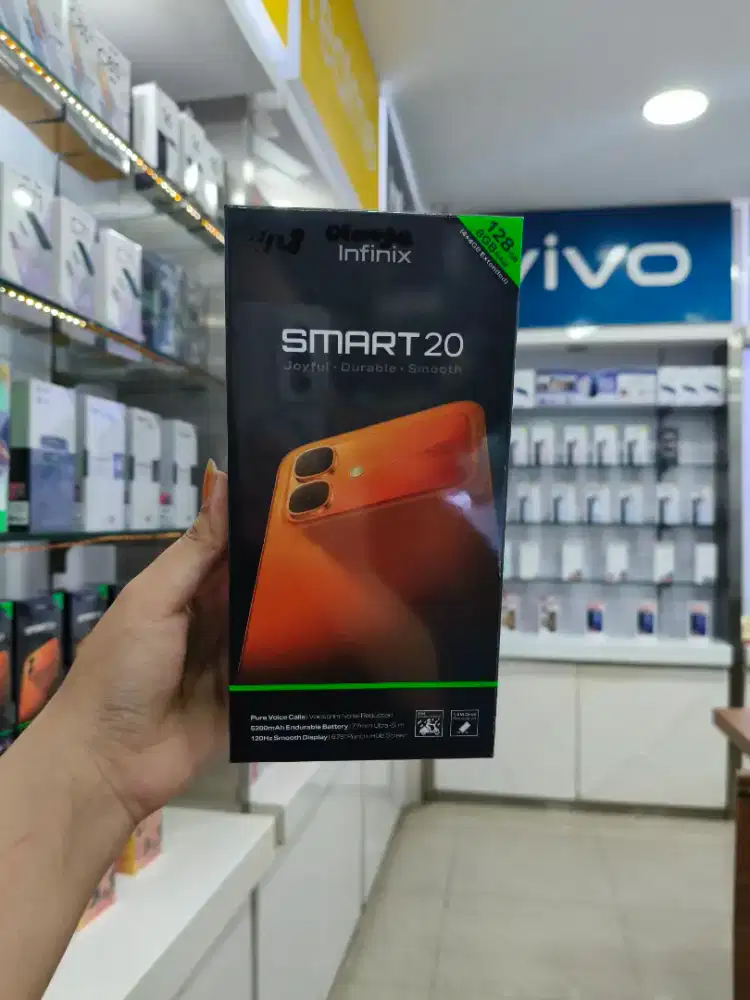 Infinix SMART 20 4/128 gb BARU ( Segel ) Garansi Resmi