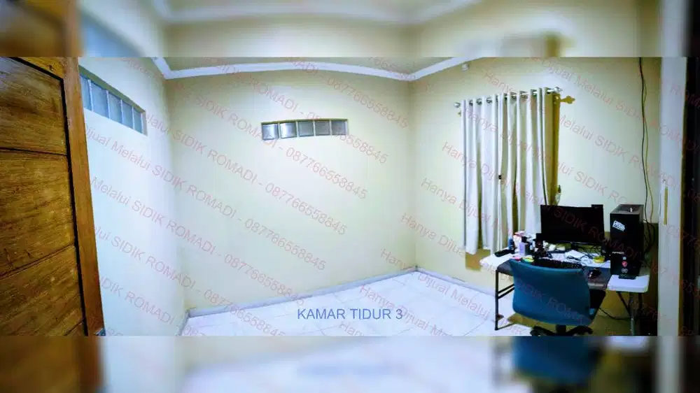 Jual Murah 1 Unit Rumah dalam Komplek Bebas Banjir dan Kondusif