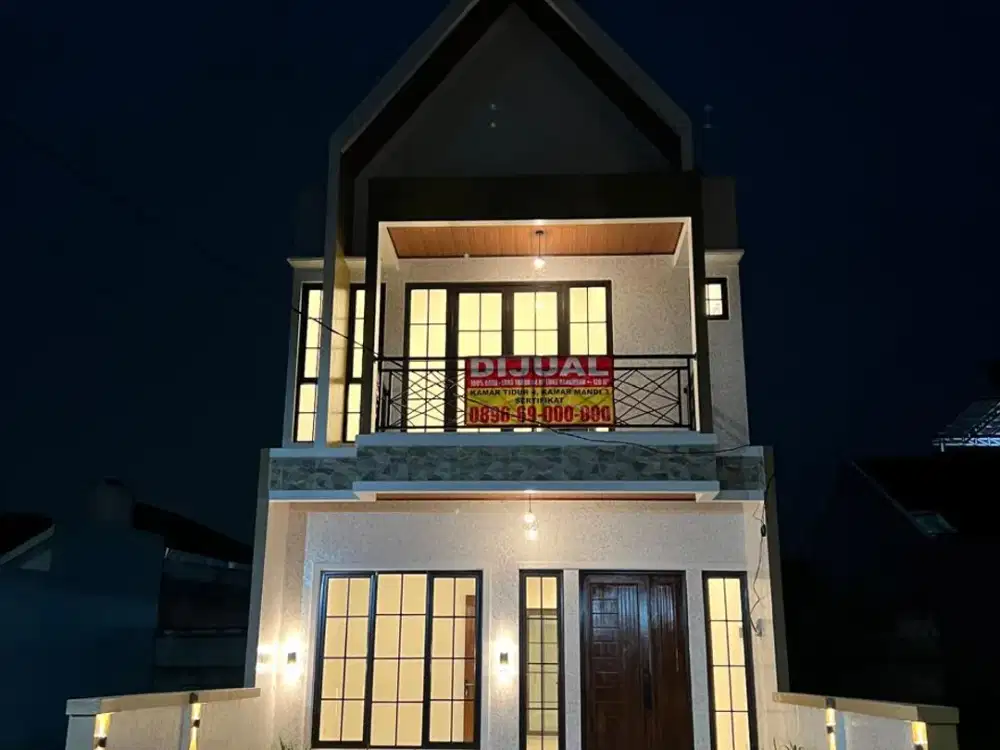 Sentul Bogor SIAP HUNI  Dijual Rumah 100% BARU - Dekat AEON MALL Sentul CIty - Griya Alam Sentul Bogor