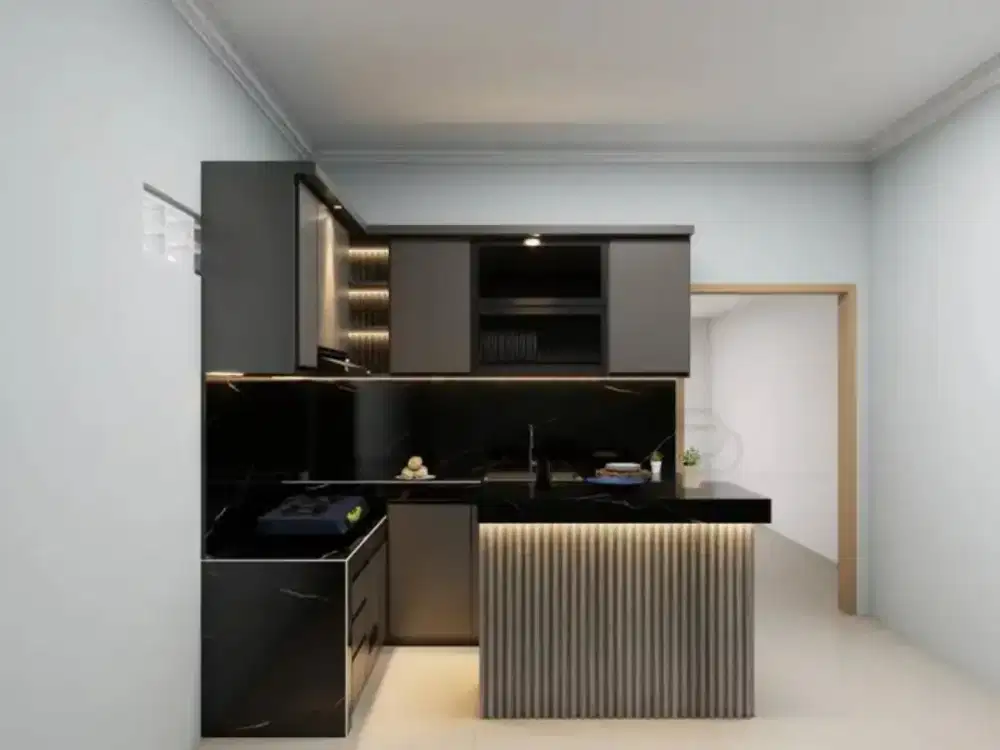 Kitchen set minimalis costume