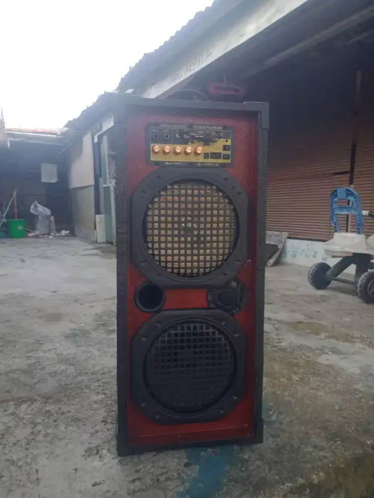Speaker bluetooth karoke rakitan