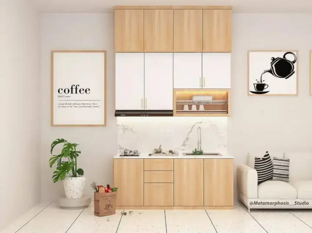 Kitchen set minimalis costume