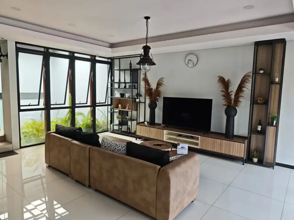 Rumah Full Furnished dan Elektronik di Babakan Jeruk Pasteur