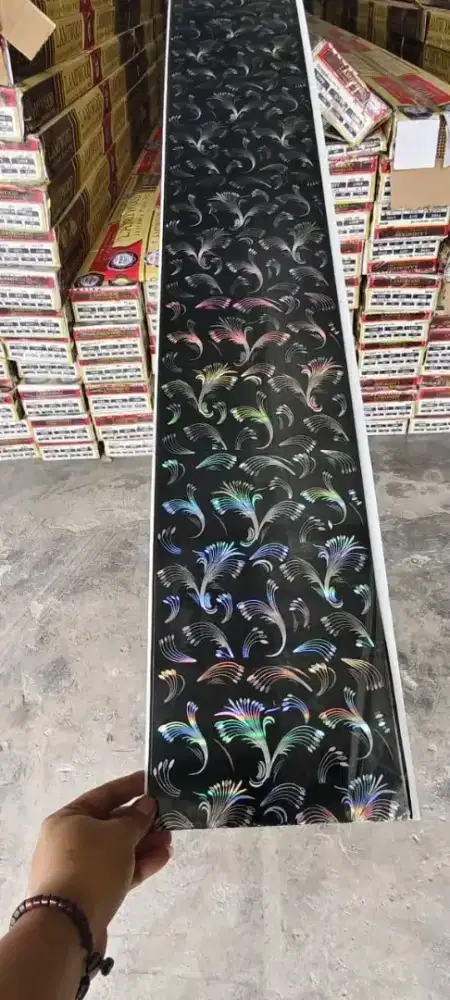 Jual material plafon PVC elegan dll