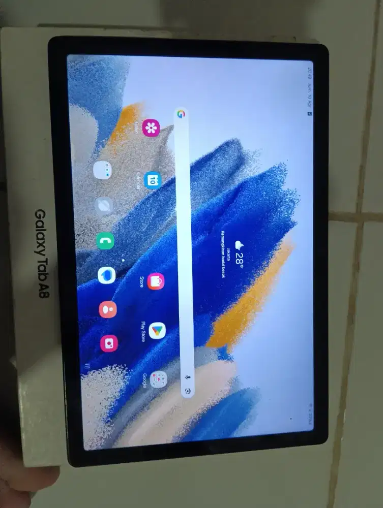 Dijual tablet galaxy Tab a8