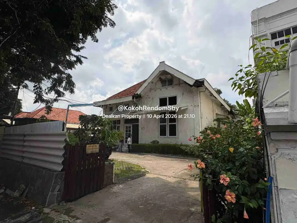 Surabaya Pusat - Komersial Area dengan Nuansa Belanda, dan Ini Siap Untuk Cari Cuan cuma 500 Juta