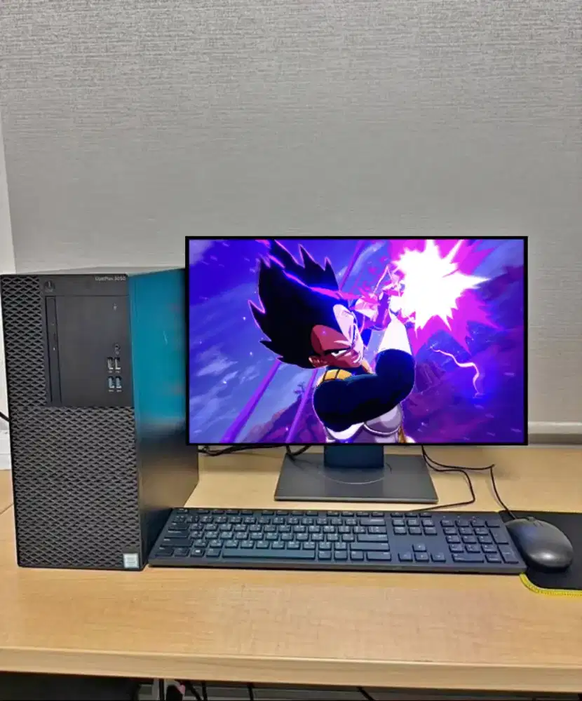 PC GAMING FULSET + LCD + RAM 8 GB + VGA 1 GB + HD 500 GB + GAMES APP