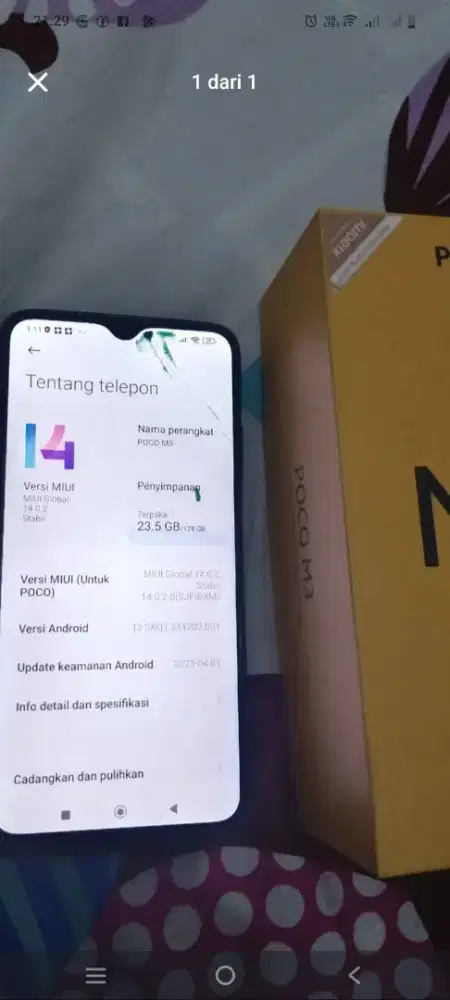 Xiaomi poco m3 ram 6