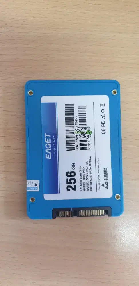 JUAL SSD 256 KONDISI BARU