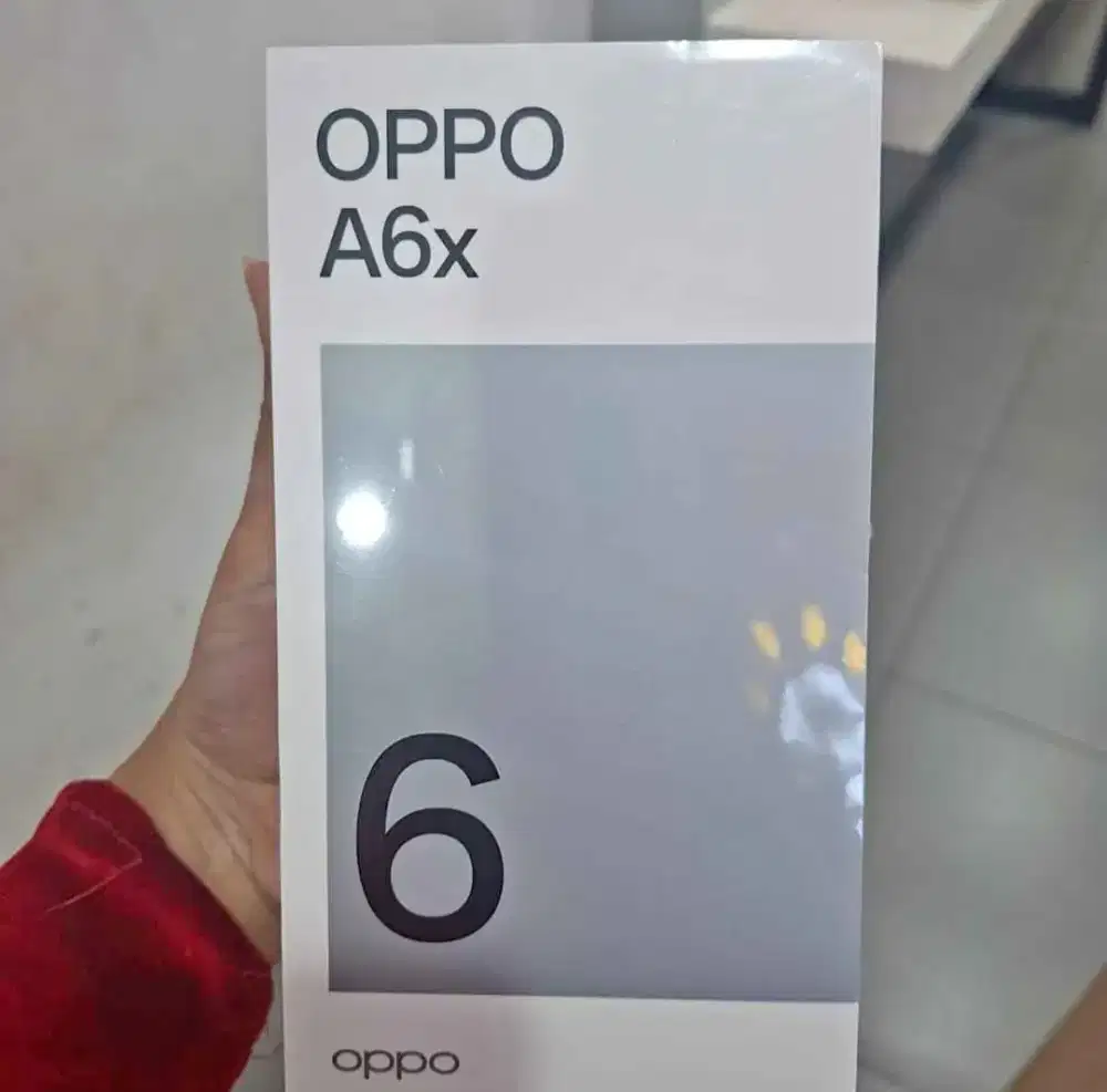 Oppo A6X 8/128gb SEGEL NEW/anyar / bukan repack