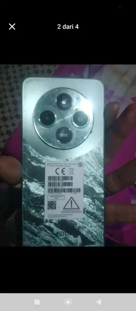 POCO C75 RAM 6/128 MULUS