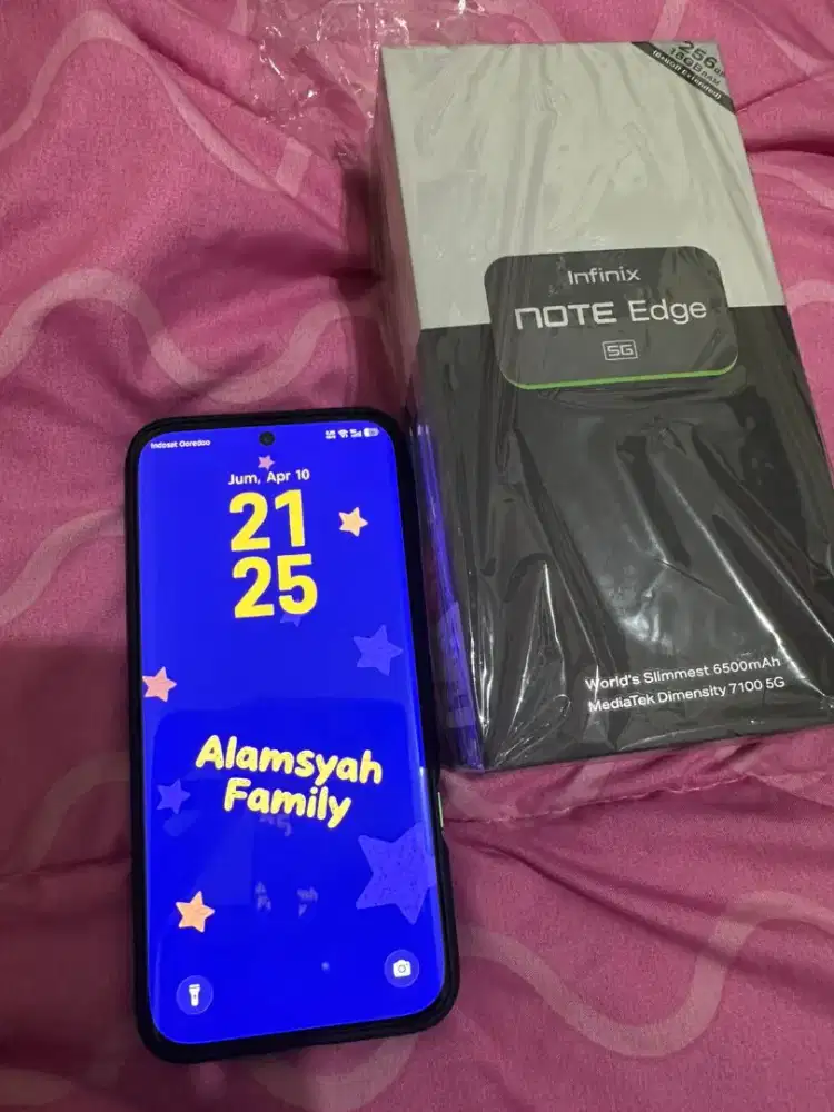 Infinix note edge 5g