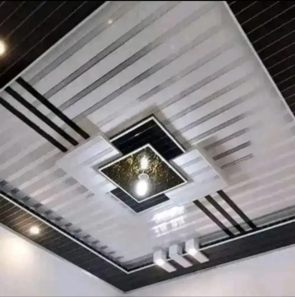 Plafon pvc,interior dan baja ringan