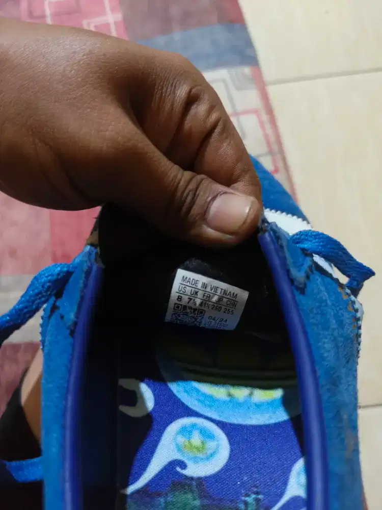 Adidas AMS Blue Yellow