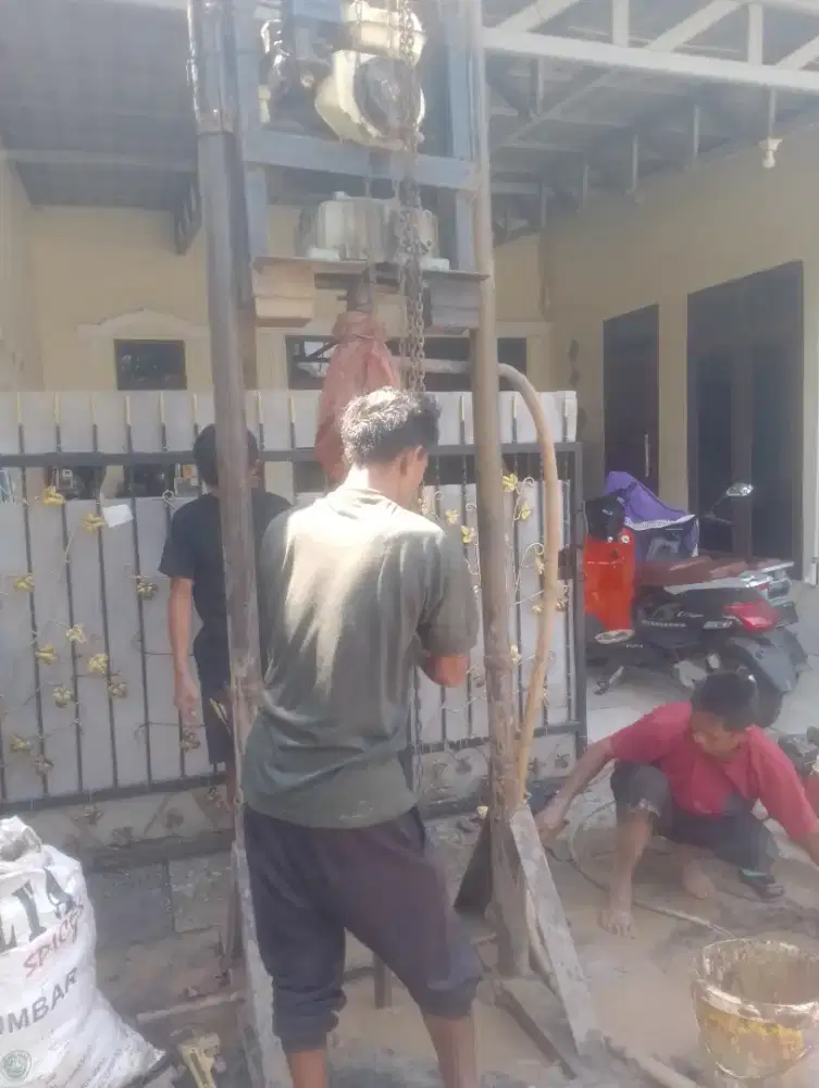 Bor sumur .Service pompa air