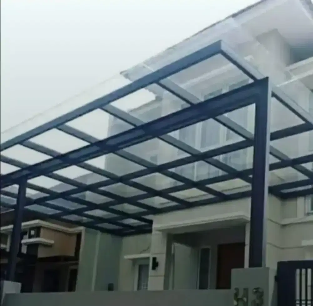 Kanopi kaca tempared 8ml