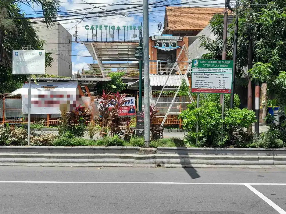 Tanah  Disewakan Solo  Dekat mangkunegaran