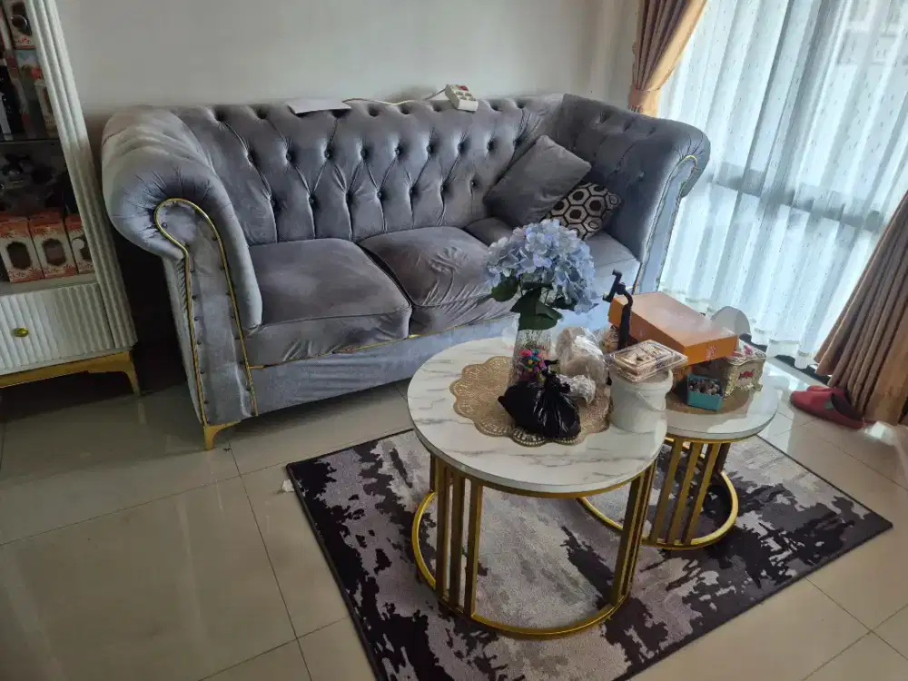 1 set Sofa buludru
