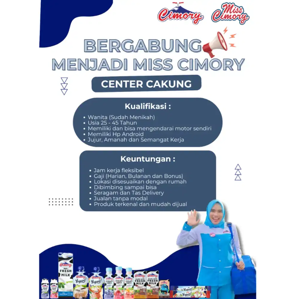 Yuk Bergabung Jadi Miss Cimory