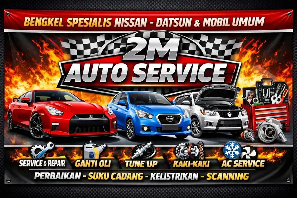 Bengkel mobil spesialist nissan