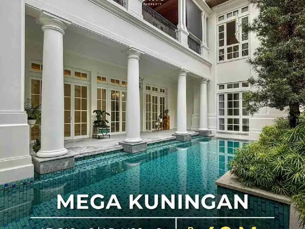 LUXURIOUS MODERN CLASSIC
SEMI FURNISHED, PREMIUM AREA di MEGA KUNINGAN JAKARTA SELATAN