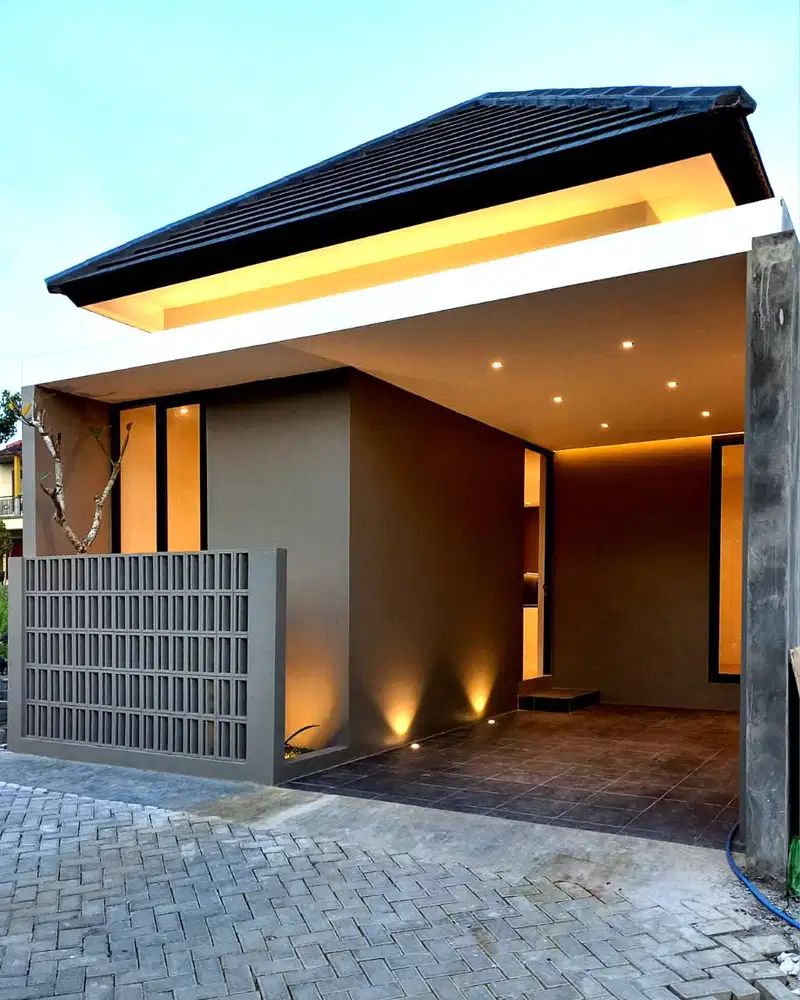 Rumah Baru Modern Minimalis dekat Jalan Kaliurang
