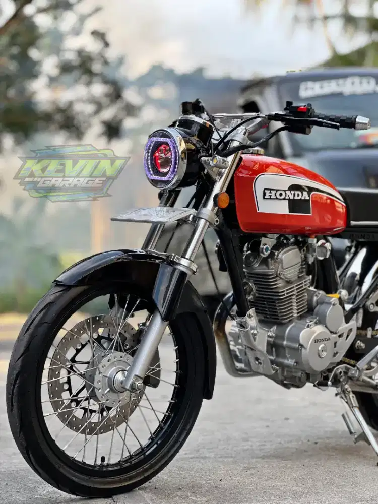 CB Orange Versi 125 US Plat AB Kulon Progo