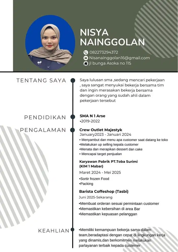 Info lowongan pekerjaan