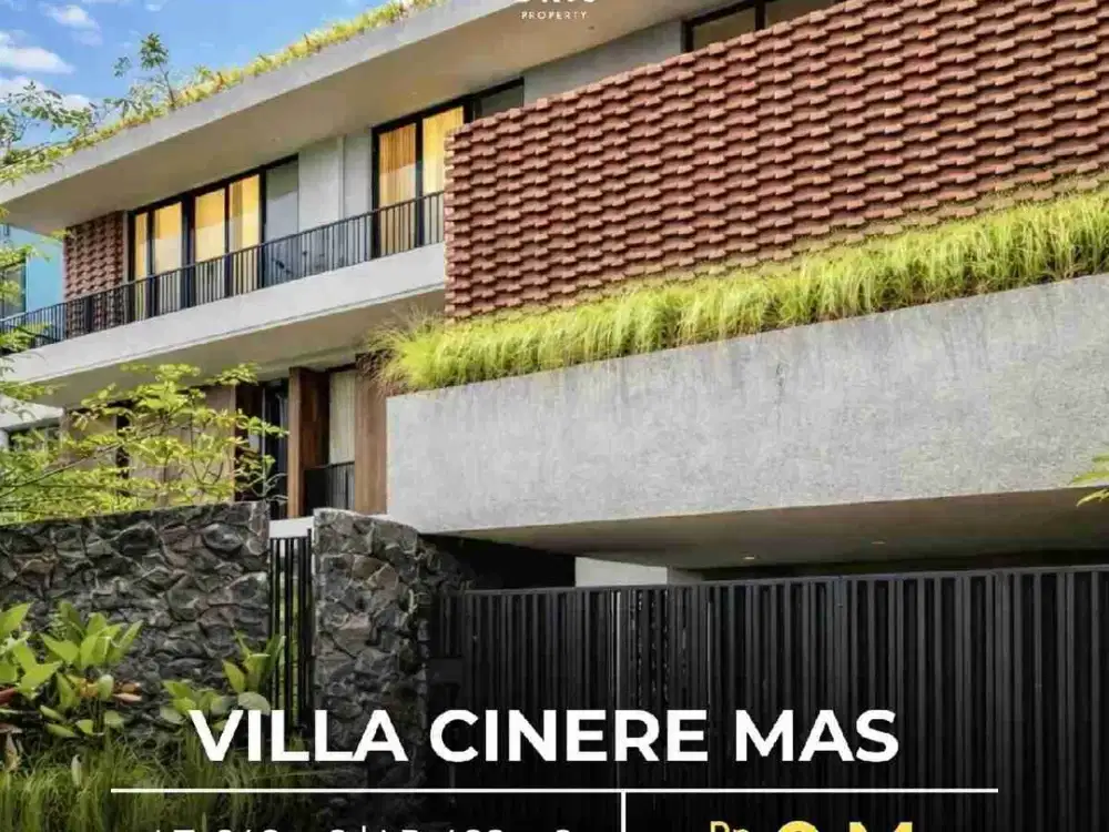 LUXURY MODERN HOUSE
ONE GATE SYSTEM & ROW JALAN LEBAR di VILLA CINERE MAS