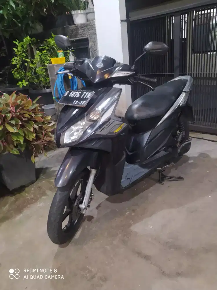 HONDA VARIO TECHNO 2009 AHIR CBS CET STRIP MASIH ORISINIL