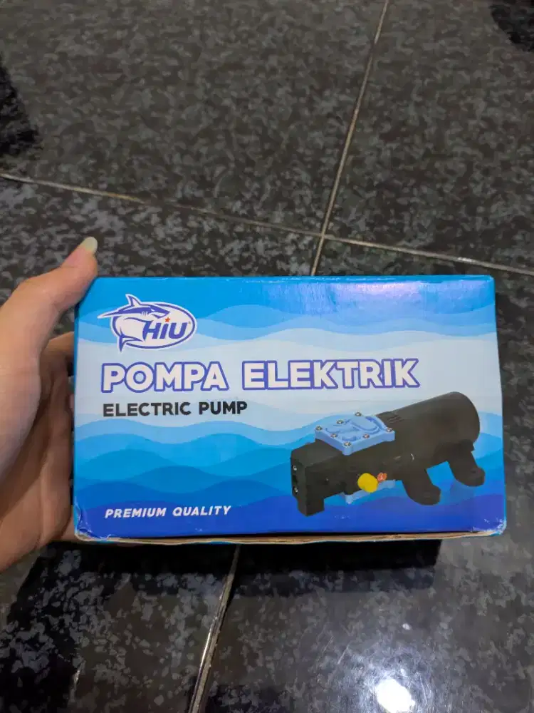 pompa elektrik mini dc 12v HIU 100psi