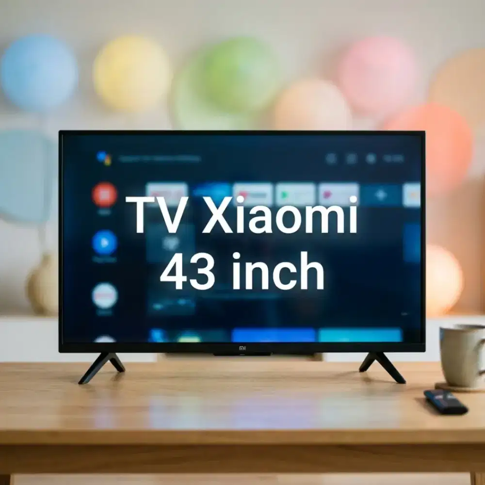 TV Xiaomi GoogleTV 43inci - masih baru segel