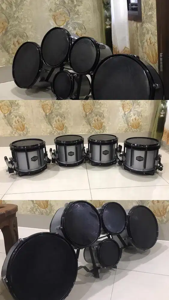 Snare HTS dan quintom drum band