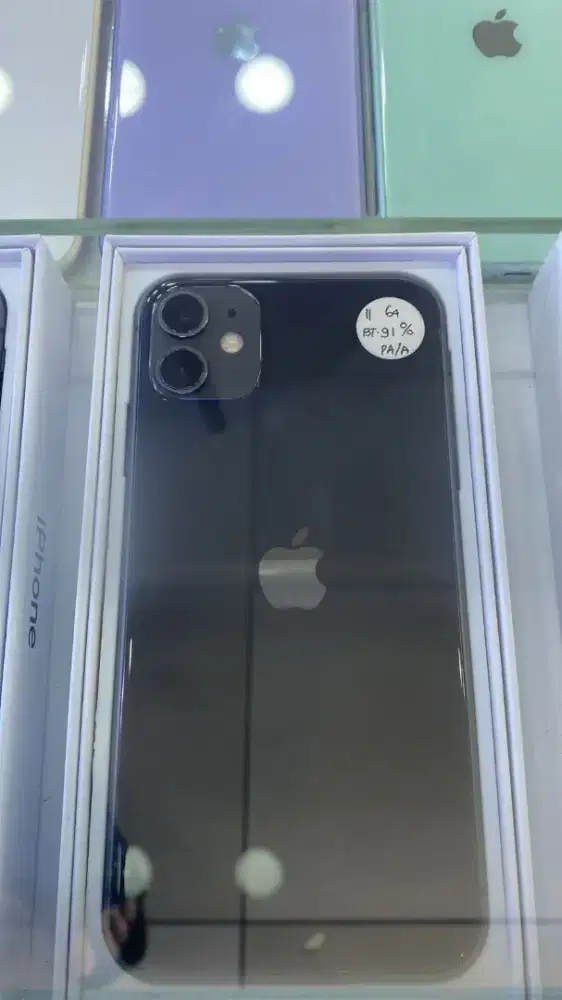 Second iPhone 11 64GB iBox – BH 91% Mulus