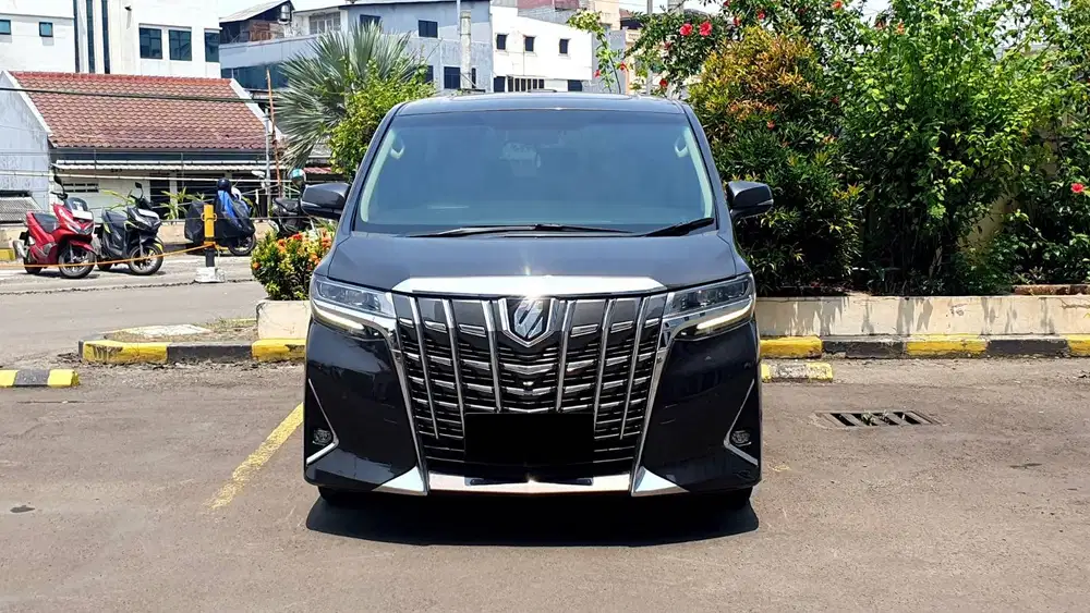 Toyota Alphard 2.5 G Pilot Seat Graphite Metallic On Beige 2018 Record