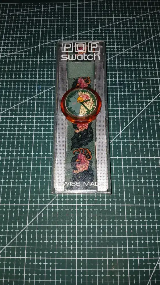 Rare vintage POP swatch - Golden Cage (1993) Original